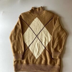 Liz Claiborne Collection Wool Cashmere Mock Turtleneck sweater M